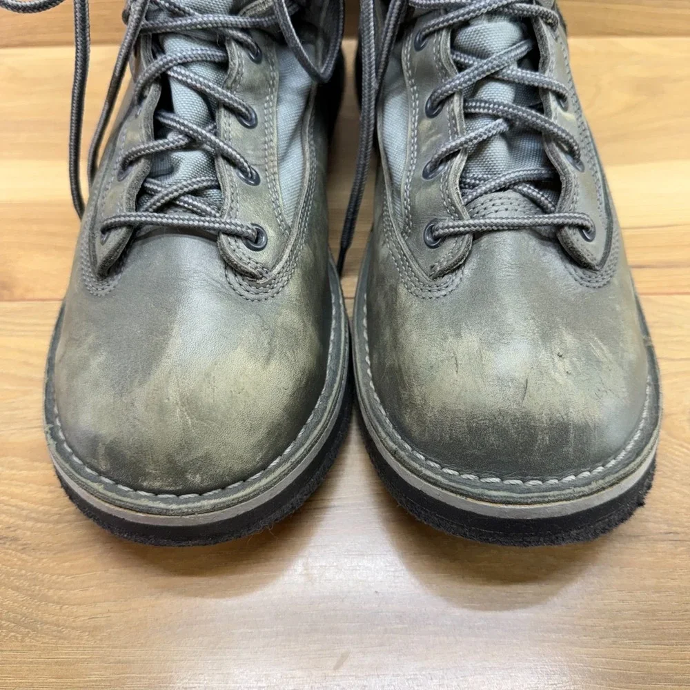 Patagonia X Danner Foot Tractor Felt Bottom Wading Boots Mens 12 M Grey USA Made